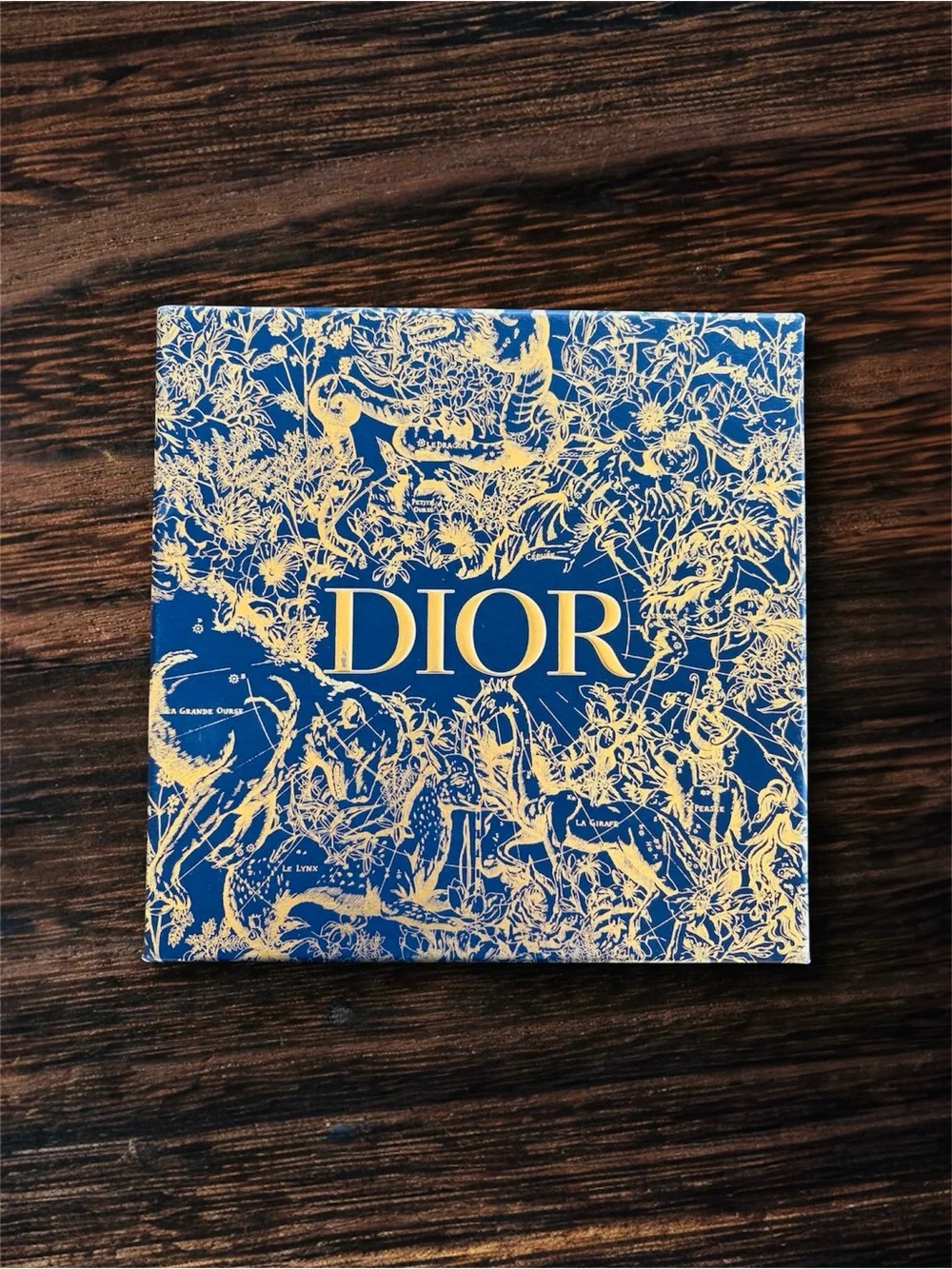 CHRISTIAN DIOR Celestial Zodiac Gift Box w/ Original Tissue 8.25” Collector